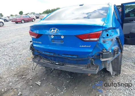 2017 Hyundai Elantra Limited z USA, uszkodzony, nr VIN KMHD84LF2HU229880